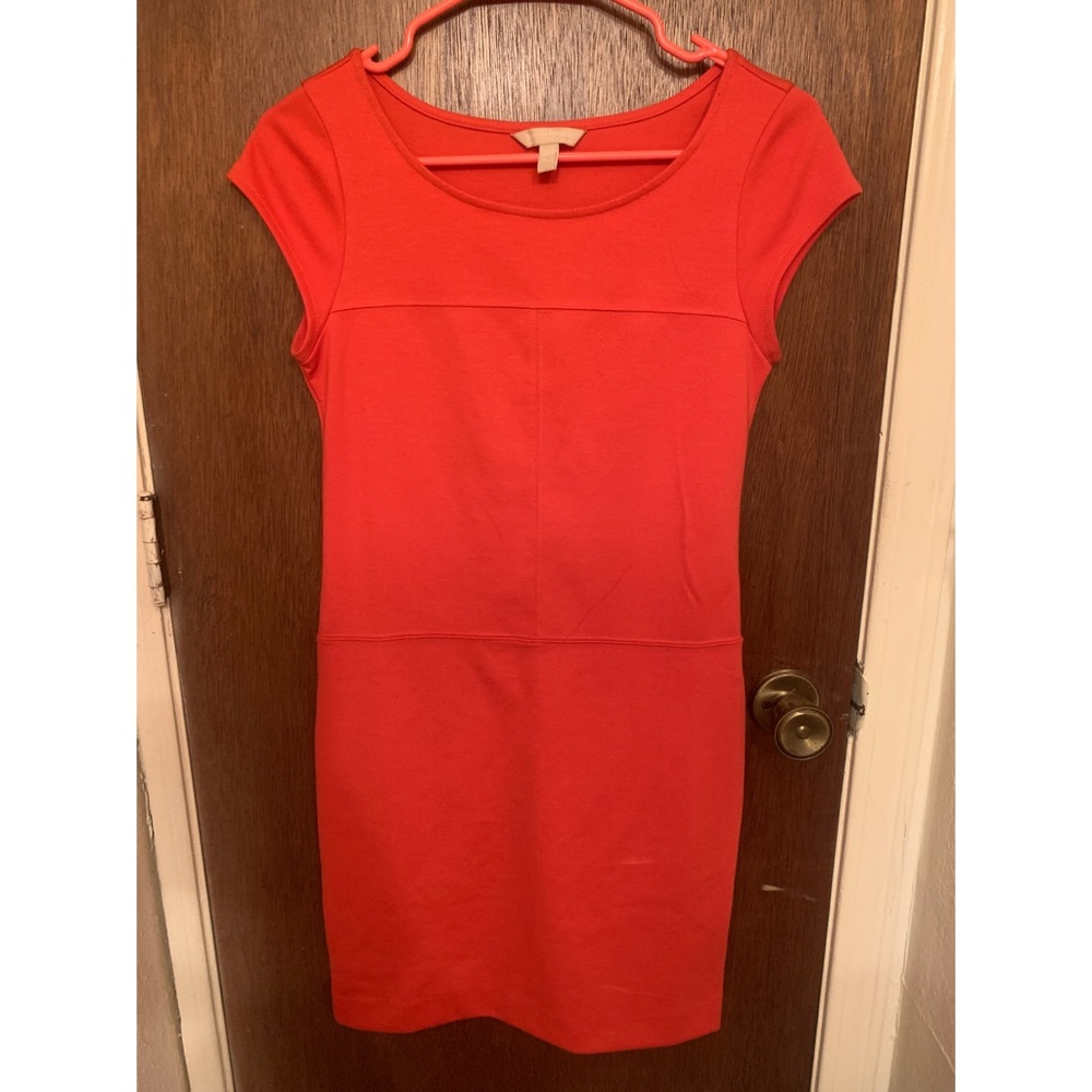 Orange banana republic dress